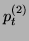 $ p_{t}^{(2)}$