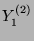 $ Y_{1}^{(2)}$