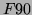 $ F90$