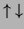 $ \uparrow\;\downarrow$