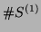 $ \char93 S^{(1)}$